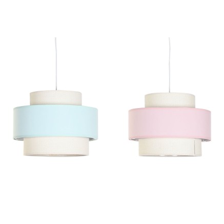 Ceiling Light DKD Home Decor 40 x 40 x 30 cm Green Light Pink 50 W (2 2