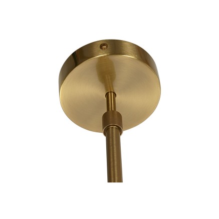 Plafondlamp DKD Home Decor 83 x 36 x 36 cm Kristal Gouden Metaal Wit 2