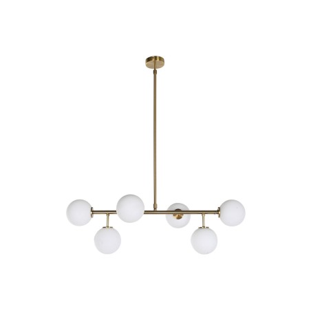 Lámpara de Techo DKD Home Decor 83 x 36 x 36 cm Cristal Dorado Metal