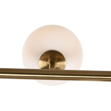 Lámpara de Techo DKD Home Decor 83 x 36 x 36 cm Cristal Dorado Metal