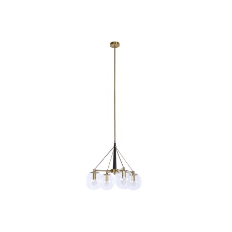 Lampadario DKD Home Decor 50 x 50 x 144 cm Cristallo Dorato Metallo 50