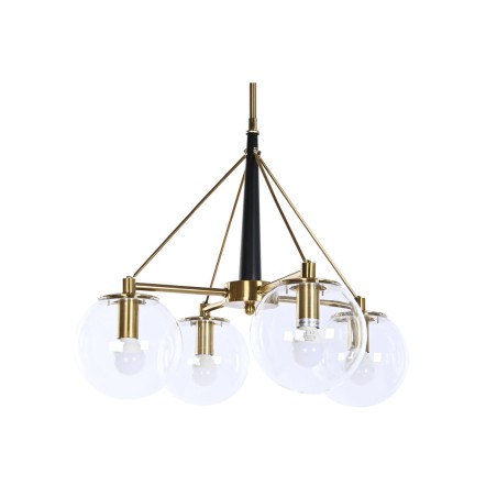 Ceiling Light DKD Home Decor 50 x 50 x 144 cm Crystal Golden Metal 50