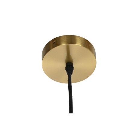 Lámpara de Techo DKD Home Decor Blanco Dorado PVC Metal 50 W 38 x 38