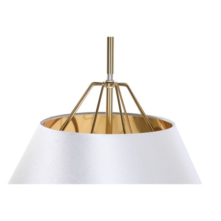 Lámpara de Techo DKD Home Decor Blanco Dorado PVC Metal 50 W 38 x 38