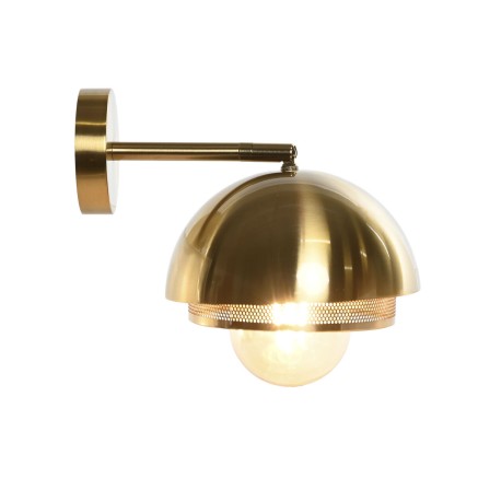 Wall Lamp DKD Home Decor Golden Metal Iron 50 W Modern 220 V 20 x 24 x