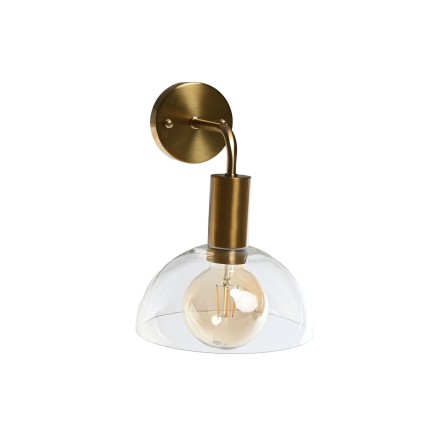 Lámpara de Pared DKD Home Decor Dorado Metal Cristal 50 W Moderno 220 2