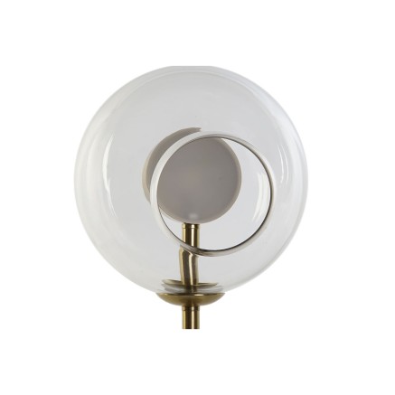 Lampada da Parete DKD Home Decor Cristallo Dorato Metallo Moderno 20 x 2