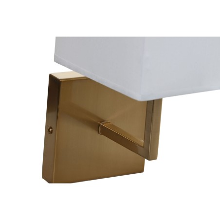 Applique da Parete DKD Home Decor Bianco Nero Dorato 50 W 220 V 15 x 1