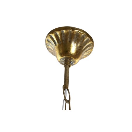 Lámpara de Techo DKD Home Decor Dorado Metal Multicolor 40 W 50 W 24