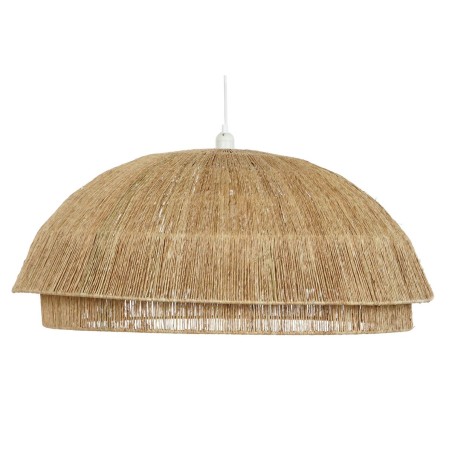 Ceiling Light DKD Home Decor Light brown Jute Iron 50 W 80 x 80 x 33 c