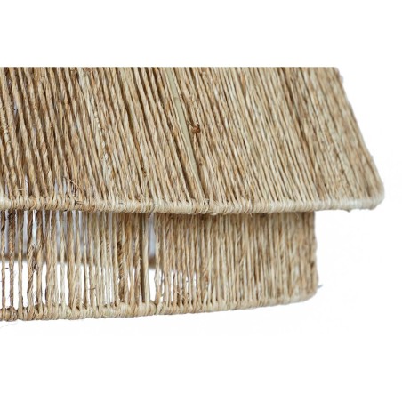 Ceiling Light DKD Home Decor Light brown Jute Iron 50 W 80 x 80 x 33 c