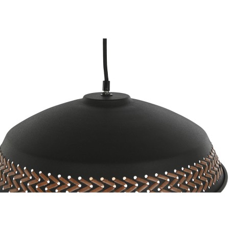 Suspension DKD Home Decor Marron Noir Crème Métal 50 W 42 x 42 x 24