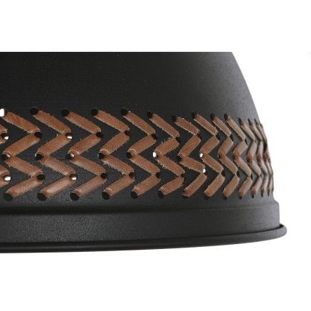 Lámpara de Techo DKD Home Decor Marrón Negro Crema Metal 50 W 39 x 3 2