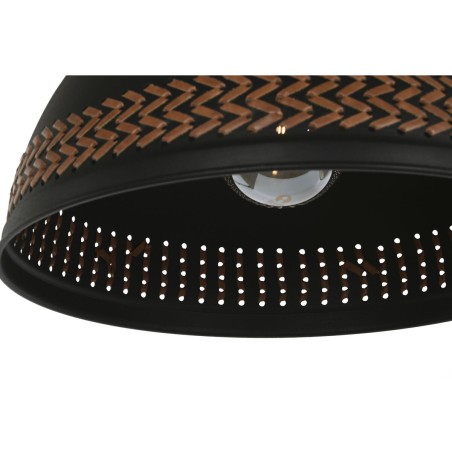 Suspension DKD Home Decor Marron Noir Crème Métal 50 W 39 x 39 x 22
