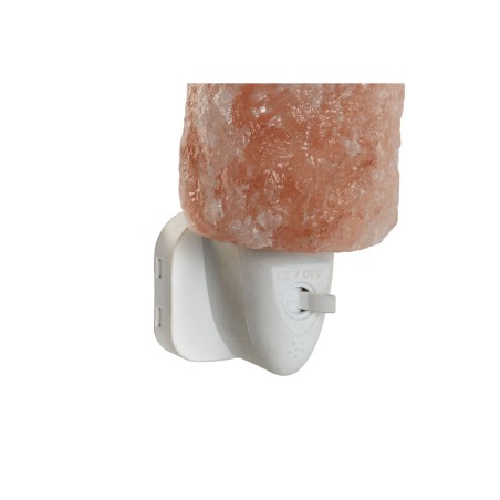 Wandleuchte Home ESPRIT Weiß Rosa Salz 15 W Araber 220 V 6 x 12 x 12