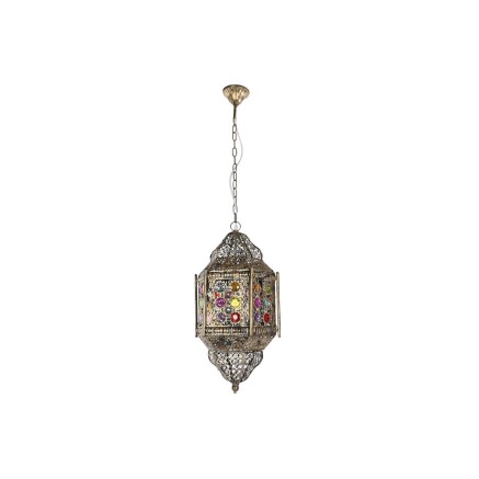 Ceiling Light Home ESPRIT Multicolour Golden Metal 50 W 29 x 26 x 105