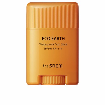 Bâton de crème solaire The Saem Eco Earth Spf 50+ 17 g Résistant à