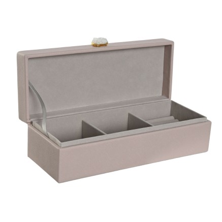 Doos-Juwelenkistje Home ESPRIT Licht Roze 28,5 x 12,5 x 5,5 cm