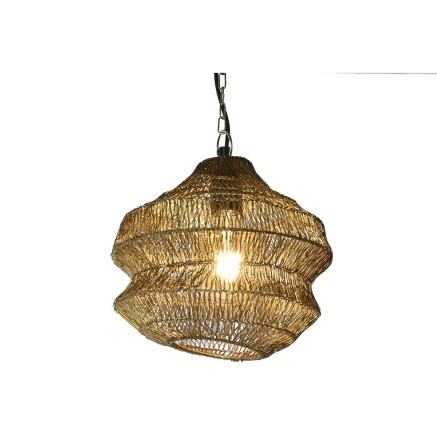 Deckenlampe Home ESPRIT Gold Metall Eisen 50 W 26 x 26 x 24 cm 2