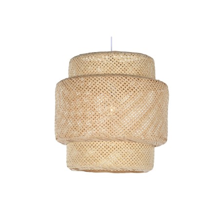 Lampadario Home ESPRIT Marrone Chiaro Bambù 50 x 50 x 55 cm