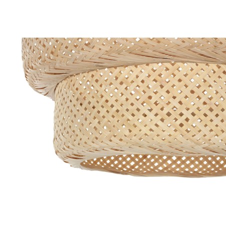 Lampadario Home ESPRIT Marrone Chiaro Bambù 50 x 50 x 55 cm