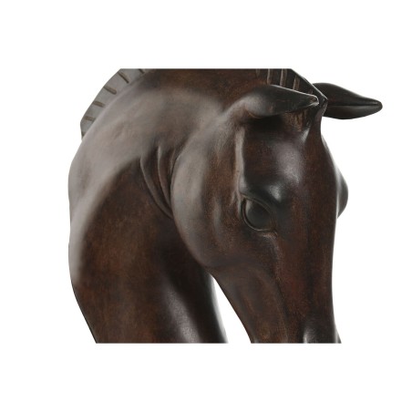 Wall Lamp Home ESPRIT Black Dark brown Colonial Horse 220 V 18 x 21,5
