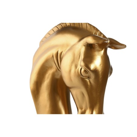Wall Lamp Home ESPRIT Black Golden Horse 220 V 18 x 21,5 x 50,5 cm (2