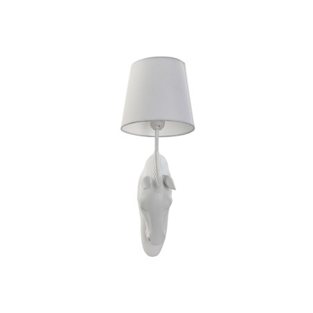 Applique Home ESPRIT Blanc 50 W Moderne Cheval Finition vieillie 220 V