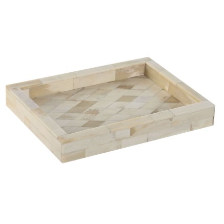 Valet Tray Home ESPRIT Bot Mangohout Koloniaal 20,5 x 15,5 x 2,8 cm