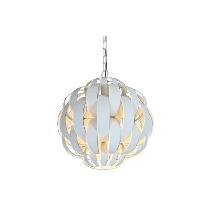 Ceiling Light Home ESPRIT White Metal 50 W 50 x 50 x 53 cm 2
