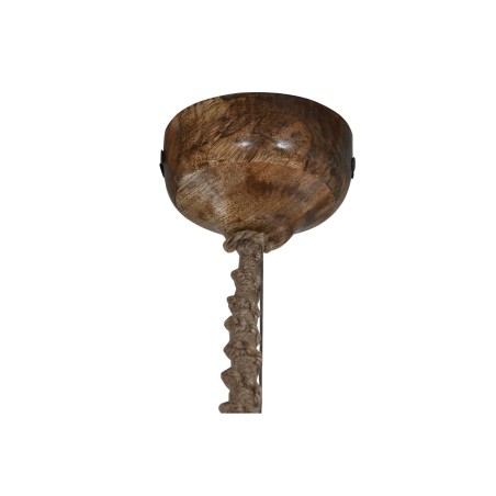 Suspension Home ESPRIT Naturel Bois Bois d'eucalyptus 50 W 100 x 100 x