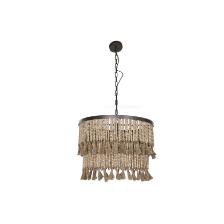 Deckenlampe Home ESPRIT Braun natürlich Holz Metall 50 W 61 x 61 x 11