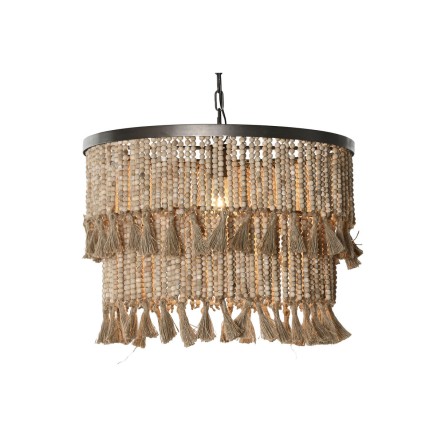 Deckenlampe Home ESPRIT Braun natürlich Holz Metall 50 W 61 x 61 x 11 2