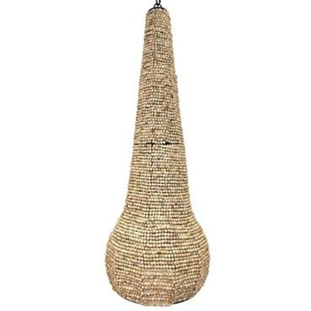 Deckenlampe Home ESPRIT natürlich Holz Metall 50 W 36,5 x 36,5 x 174,