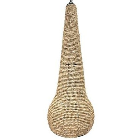 Plafondlamp Home ESPRIT Natuurlijk Hout Metaal 50 W 36,5 x 36,5 x 174,
