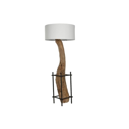 Plafondlamp Home ESPRIT Ijzer Teakhout 65 x 65 x 50 cm