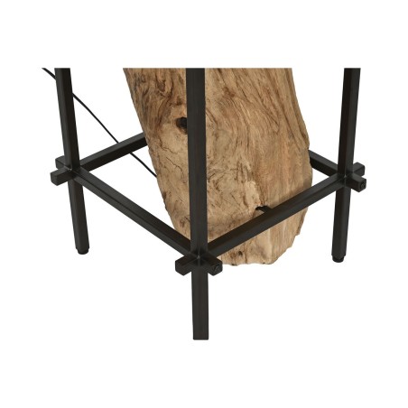 Plafondlamp Home ESPRIT Ijzer Teakhout 65 x 65 x 50 cm
