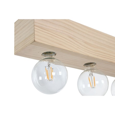 Suspension Home ESPRIT Blanc Noir Marron Clair Bois 50 W 80 x 10 x 30