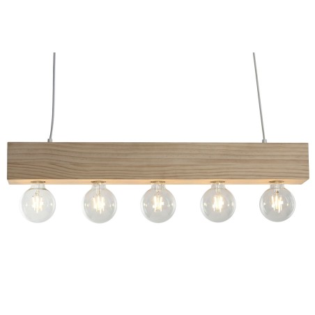 Suspension Home ESPRIT Blanc Noir Marron Clair Bois 50 W 80 x 10 x 30