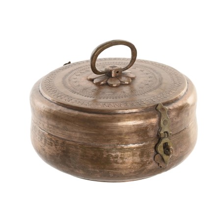 Box-Schmuckkästchen Home ESPRIT Kupfer Messing 25 x 25 x 10 cm