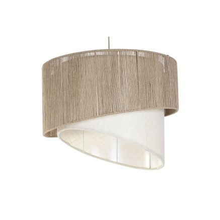 Suspension Home ESPRIT Marron Jute Métal Corde 60 x 60 x 50 cm 2