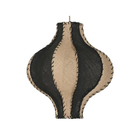 Lámpara de Techo Home ESPRIT Bicolor Yute Cuerda Hierro 25 W 50 x 50