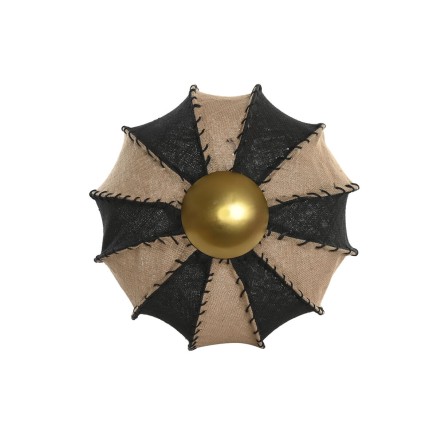 Wall Lamp Home ESPRIT Bicoloured 25 W Natural Colonial 230 V 50 x 50 x