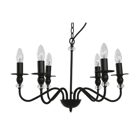 Ceiling Light Home ESPRIT Black Metal 25 W 54 x 54 x 46 cm 2