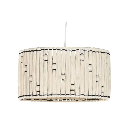 Deckenlampe Home ESPRIT Schwarz Jute 50 W 39 x 39 x 21 cm 2