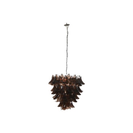 Ceiling Light Home ESPRIT Brown Silver Crystal Steel 25 W 80 x 80 x 80
