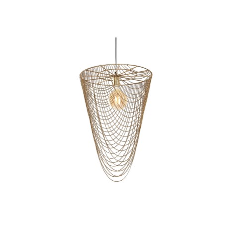 Lampadario Home ESPRIT Dorato Ferro 46 x 46 x 69 cm