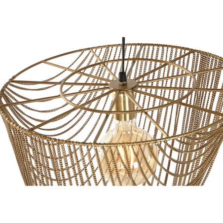 Lampadario Home ESPRIT Dorato Ferro 46 x 46 x 69 cm