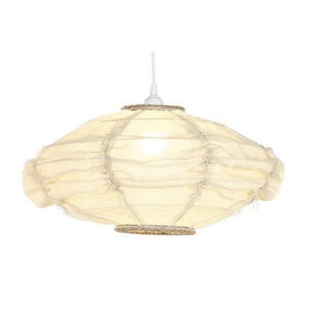 Lampadario Home ESPRIT Metallo Corda 50 W