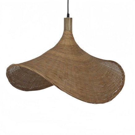 Lampadario Home ESPRIT Marrone Chiaro 60 x 60 x 30 cm
